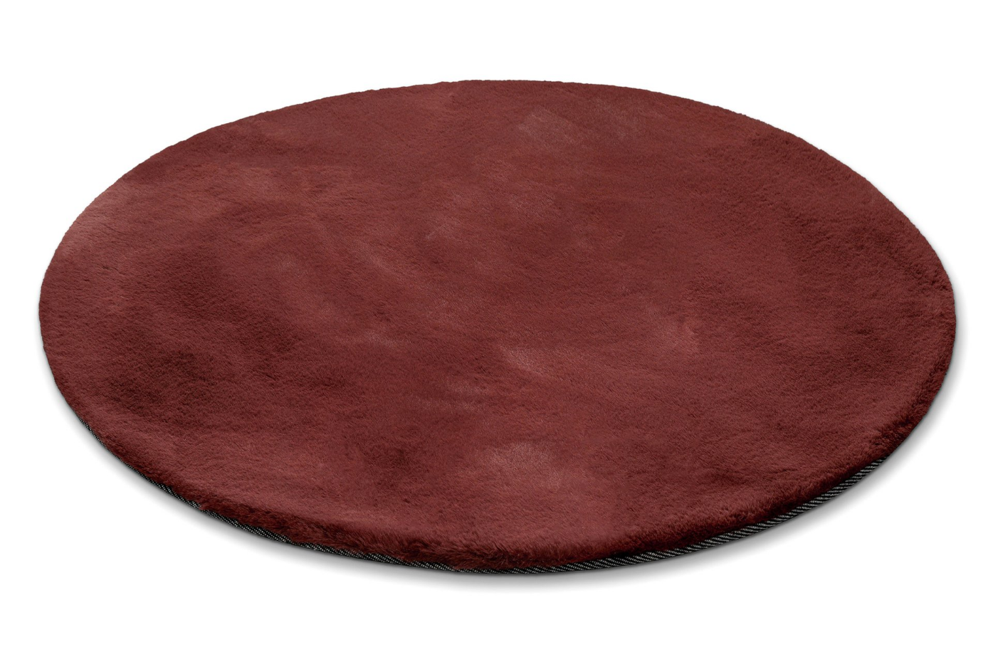 Tapis rond très moelleux à poils longs ,  Alice