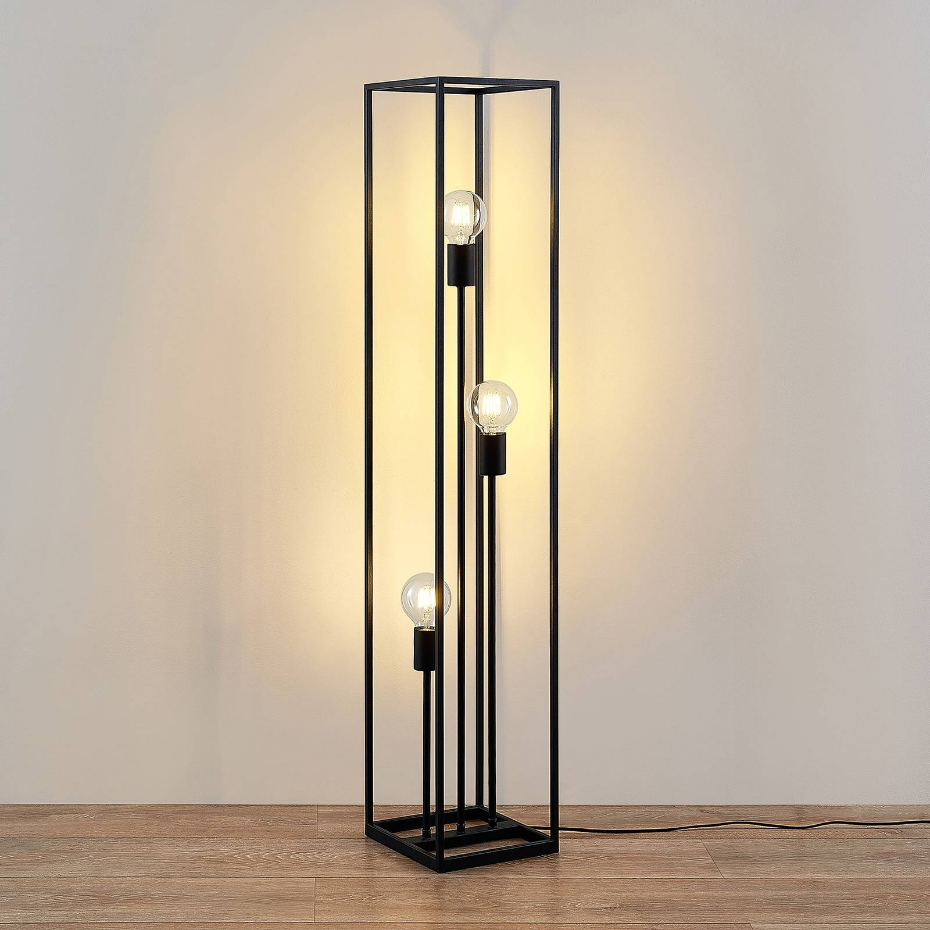 Lampadaire en métal vintage, Krisha