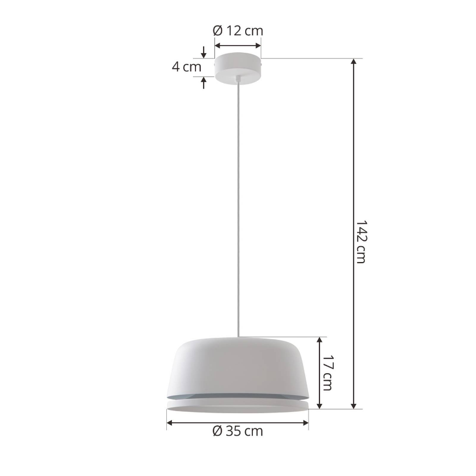 Suspension en aluminium designLED, Faelinor