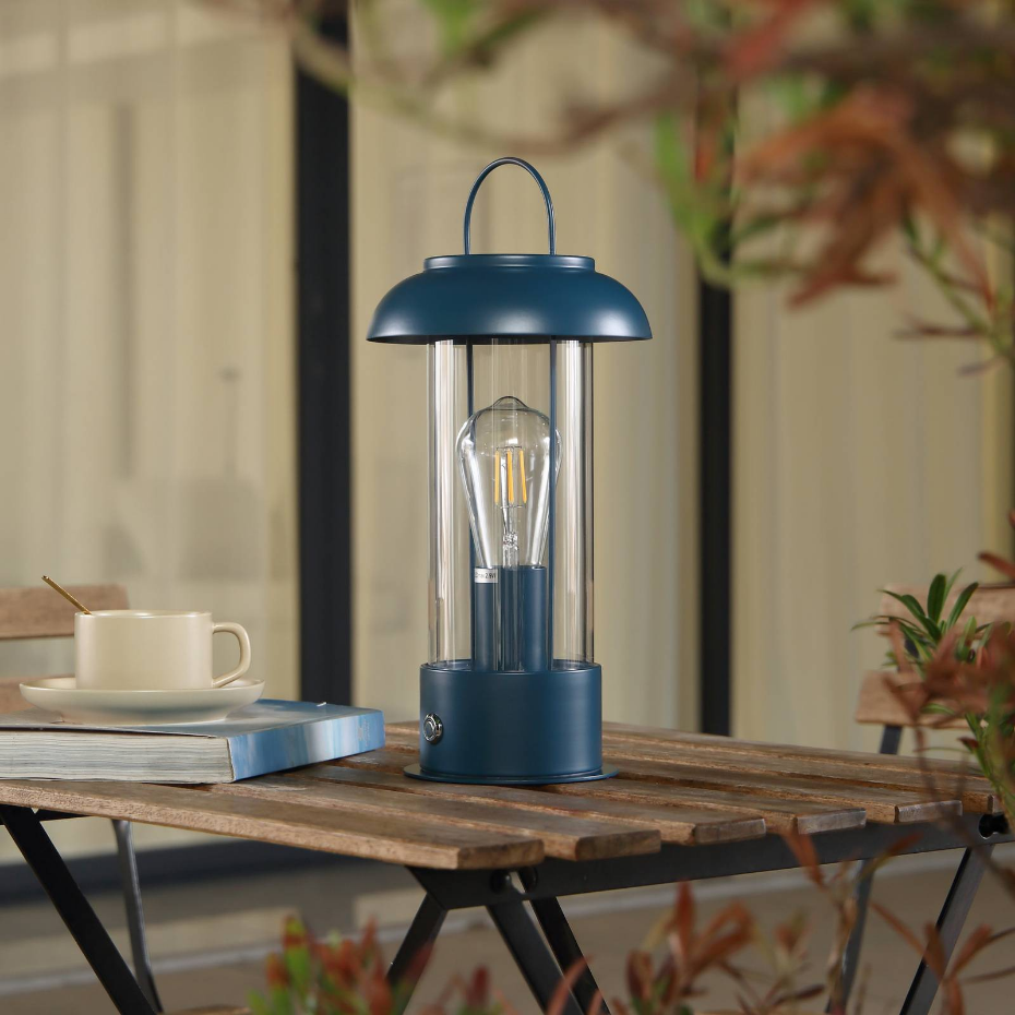 Luminaire de terrasse en métal moderne