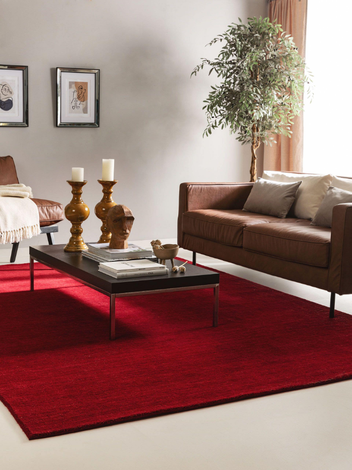 Tapis de laine tissé main JAMAL