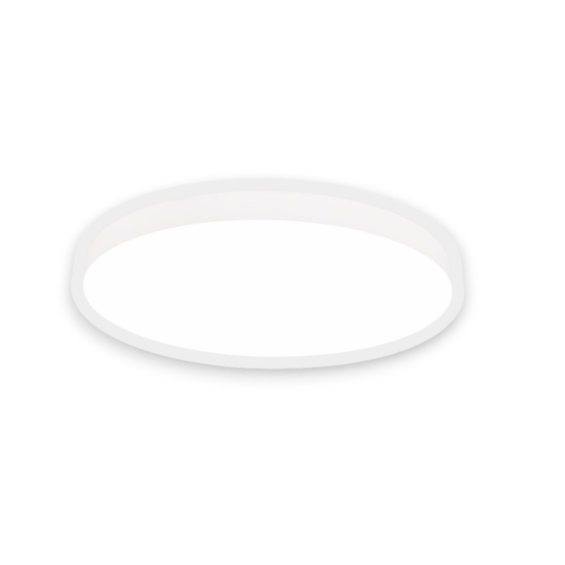 Grand Plafonnier fin blanc led Turin D50