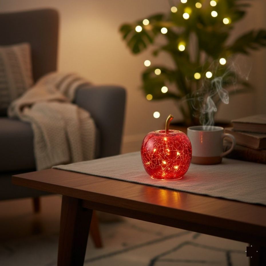 Lampe Pomme lumineuse 10 Led