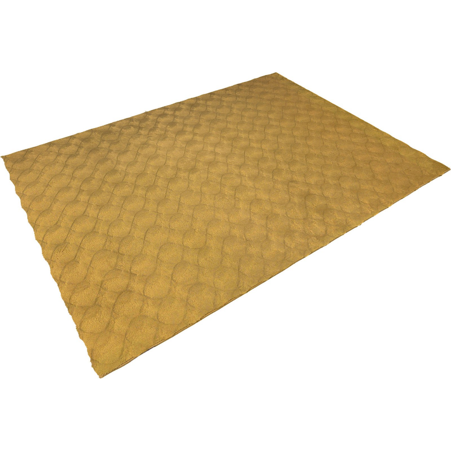 Tapis shaggy rectangulaire en polyester
