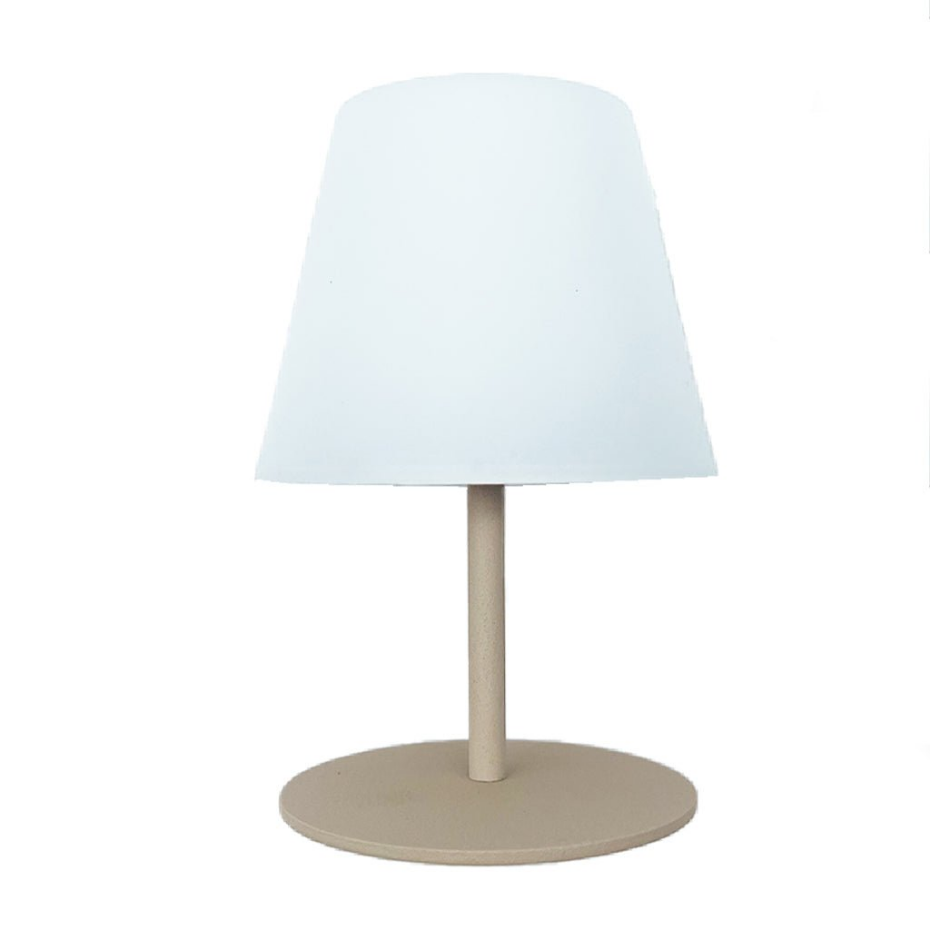 Lampe de table sans fil TWINS Sable H16cm