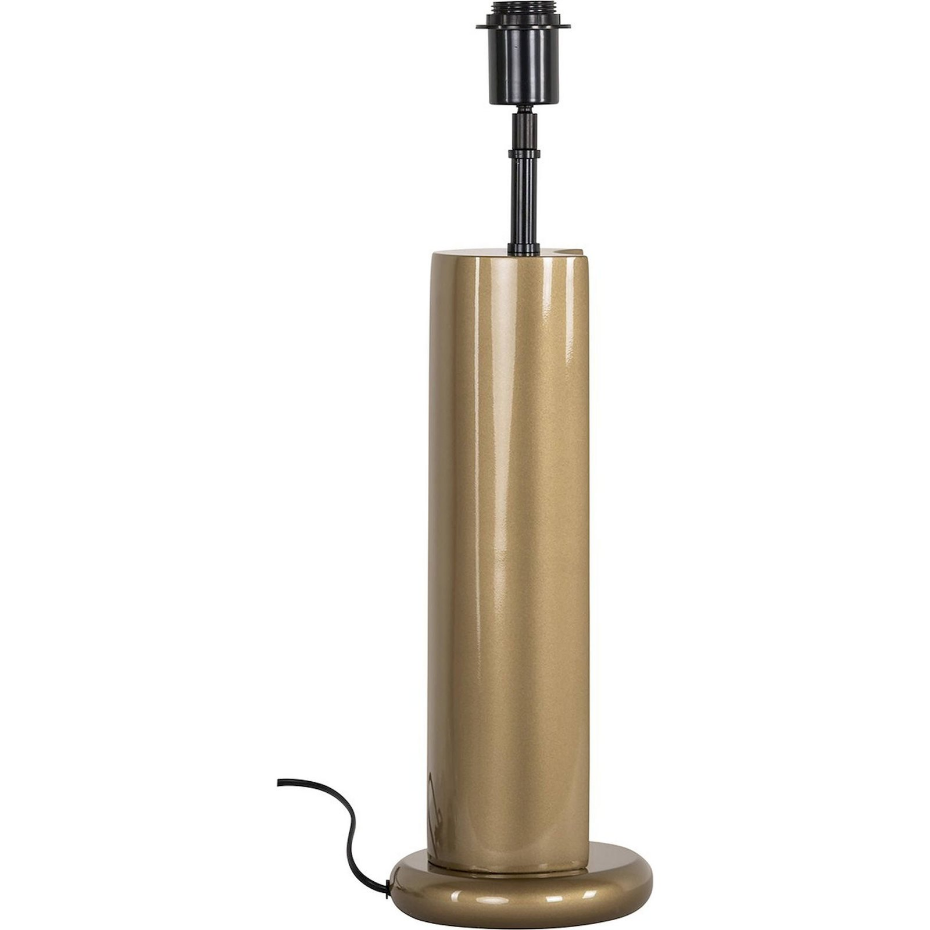 Lampe de table ronde en aluminium design contemporain