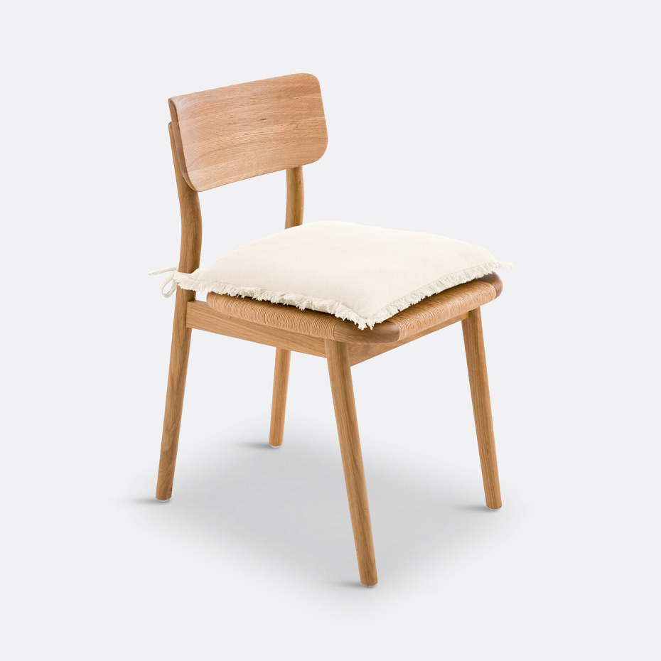 Galette de chaise coton natté, Panama