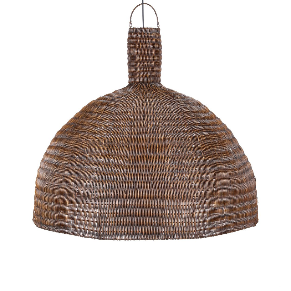 Suspension en rotin DOME