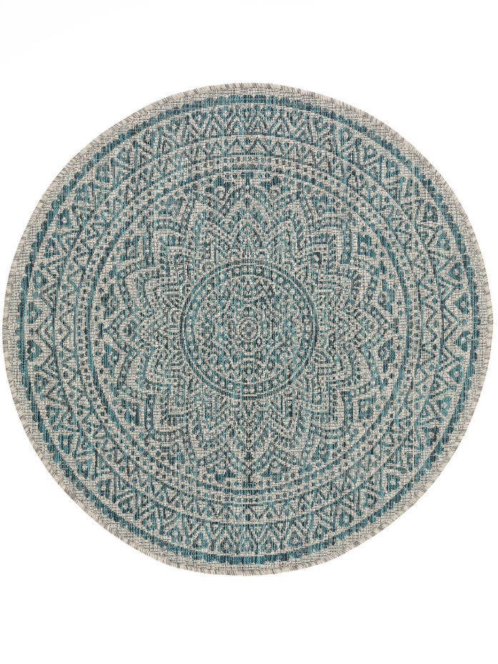 Tapis d'extérieur & intérieur rond CLEO