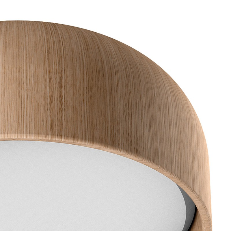 Plafonnier Salle De Bain Ip44 Impression Bois Tokio