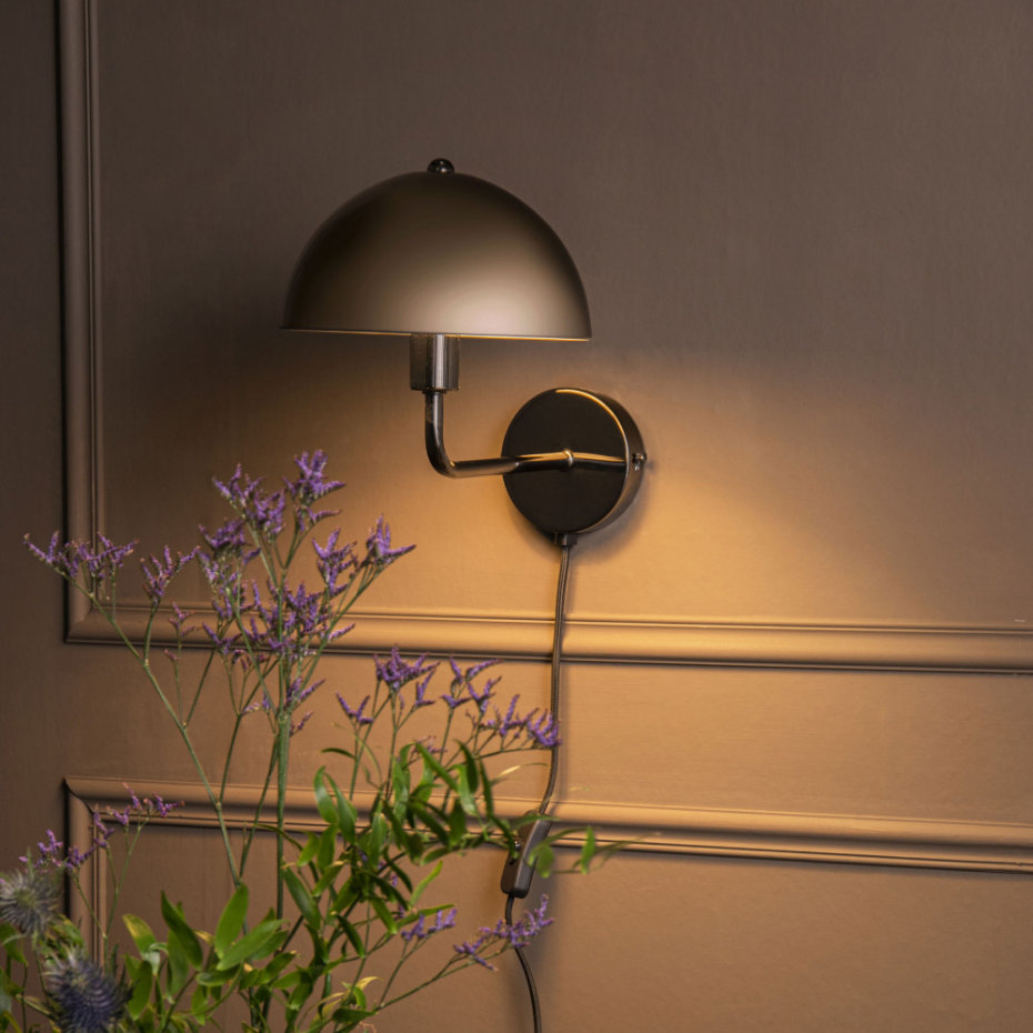Applique murale champignon en métal - Bonnet