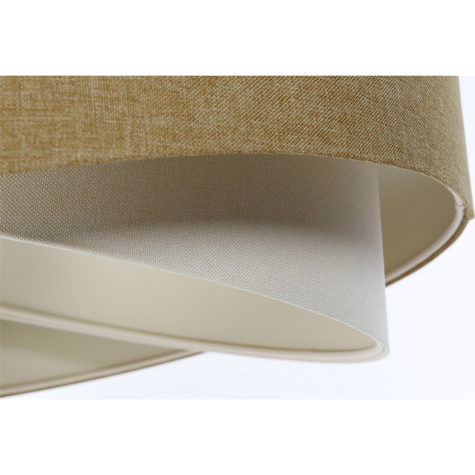 Suspension en lin rond Boho