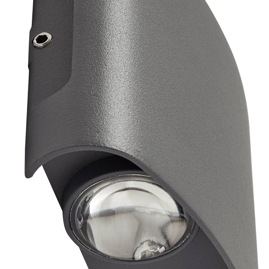 Applique extérieure en aluminium moderneLED