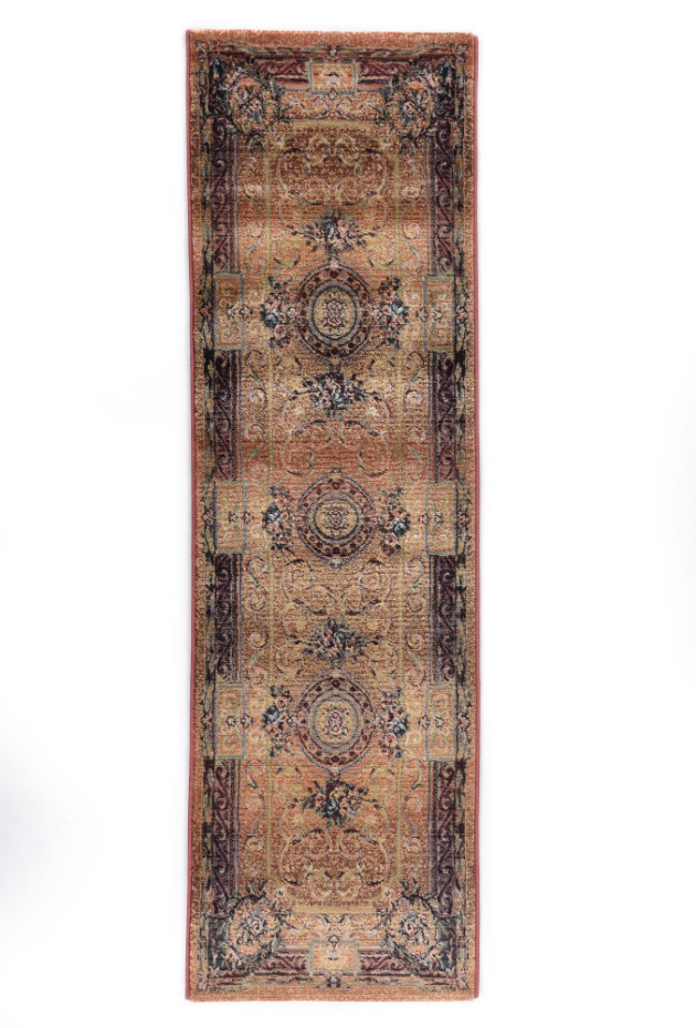 Tapis Gabiro Medaillon, tissé, rond