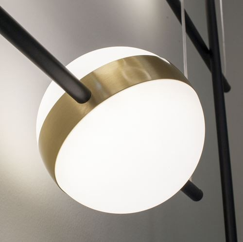 Lampe design en métal italien, CUBA