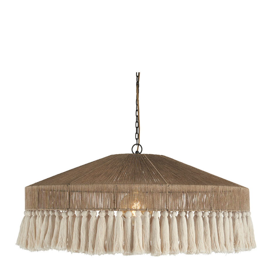 Suspension en jute