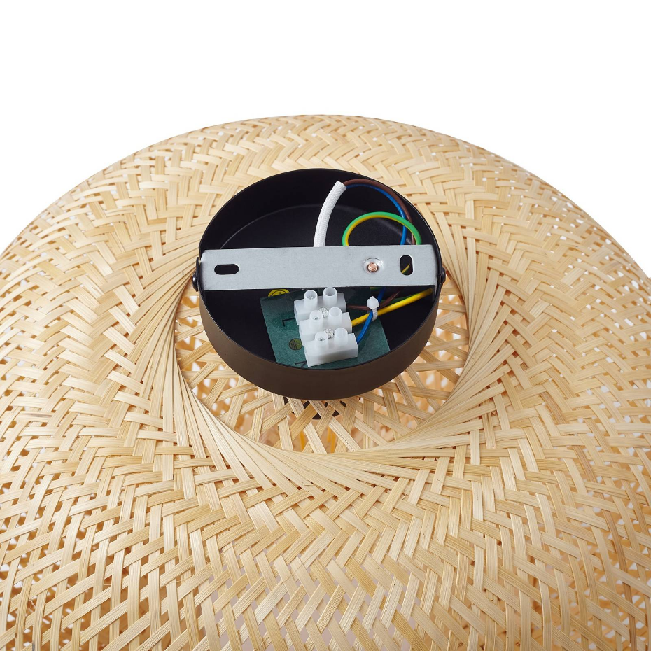 Plafonnier en bambou traditionnel, Kessia