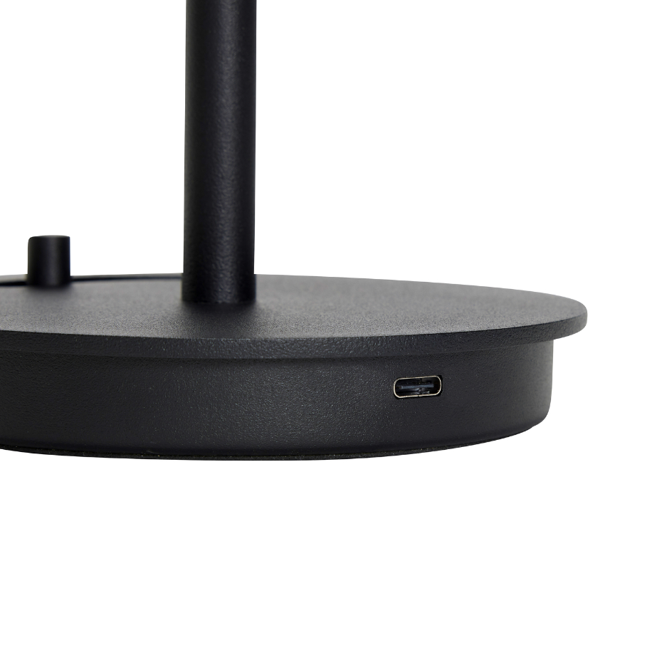 Lampe portable en verre et fer SALON