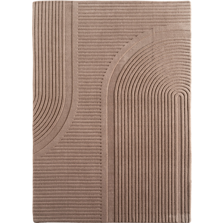 Tapis relief demi arc LENNY
