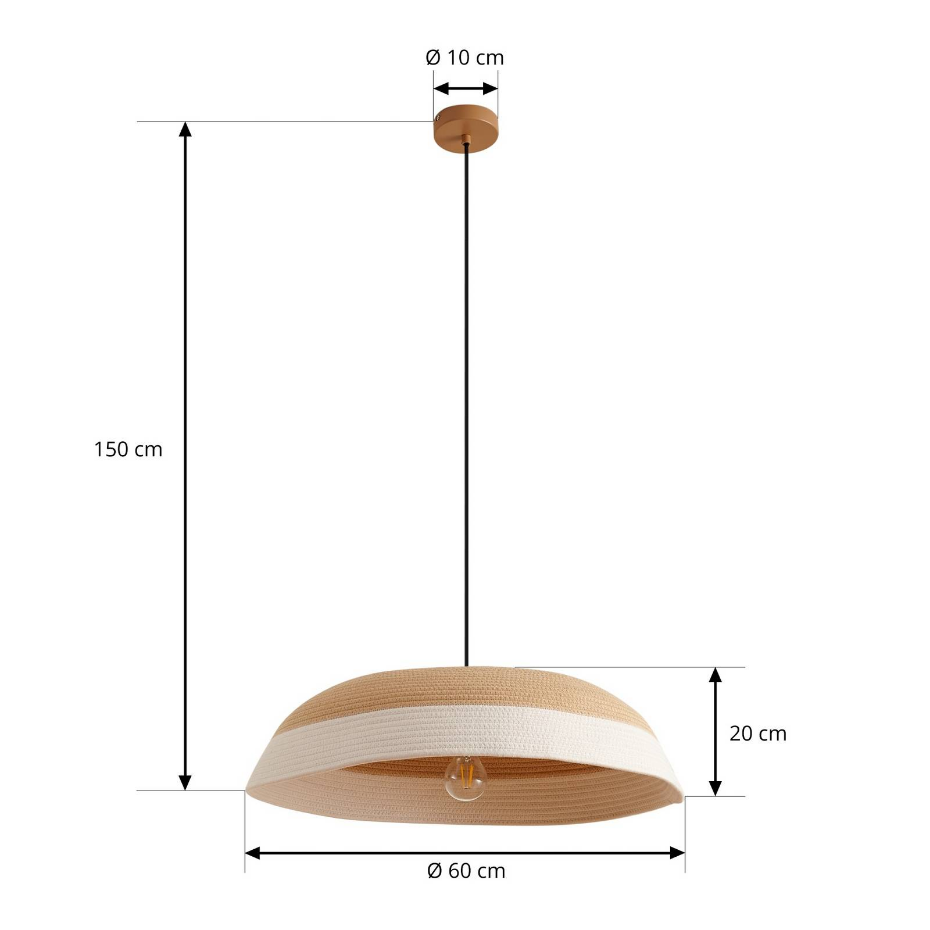 Suspension en textile moderne, Caliva