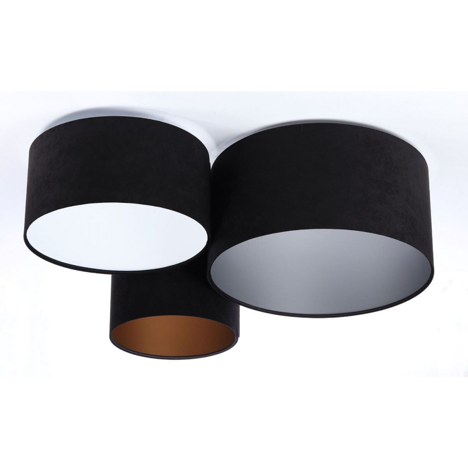 Plafonnier en tissu Trio