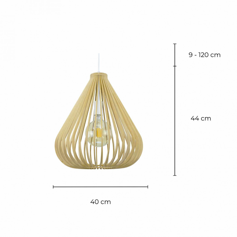Suspension en bois de tilleul, DISTONE
