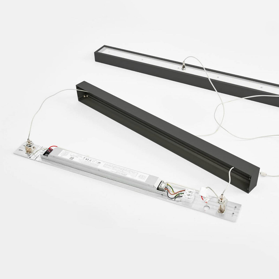 Suspension en aluminium moderneLED, Jolinda