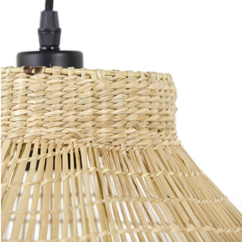 Suspension fabriquée à partir de fibre naturelle Tika Herbes Marines Diam.45
