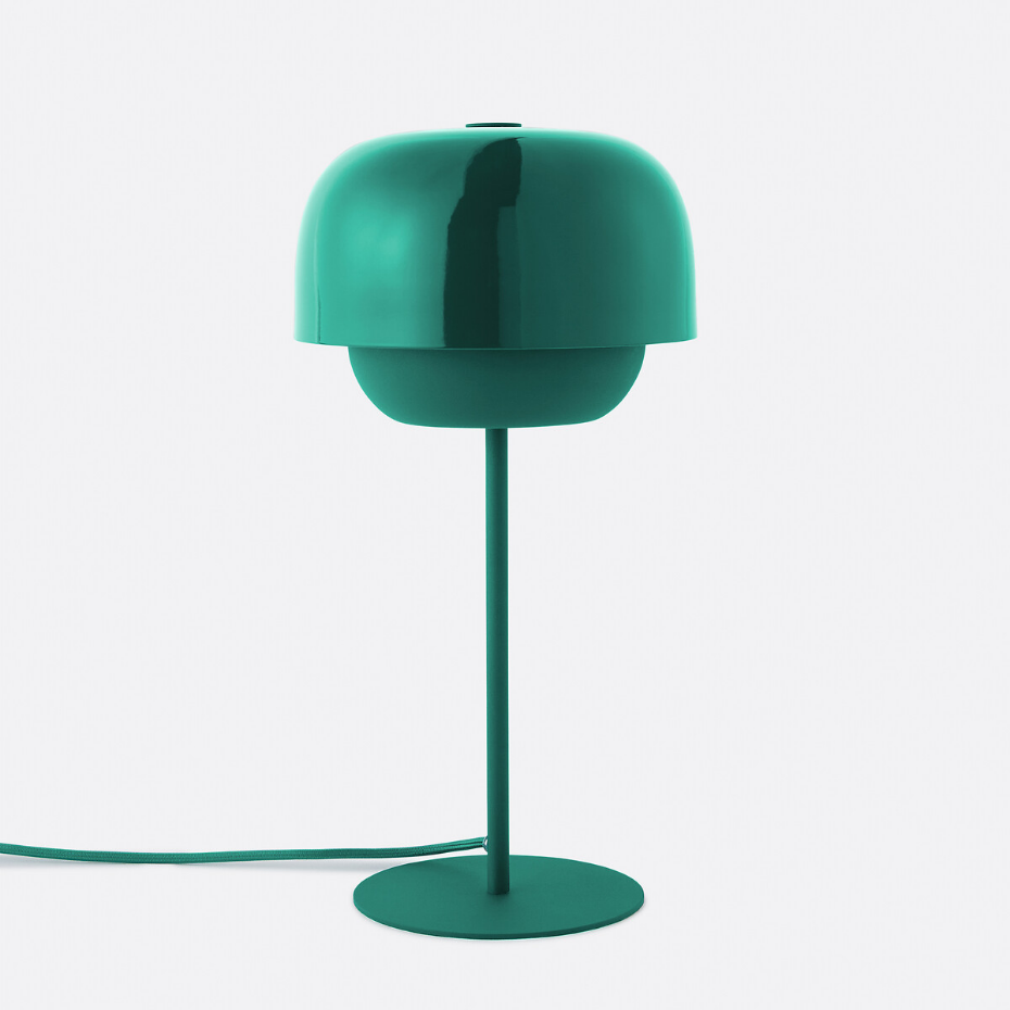 Lampe en métal fer coloré, Kinoko