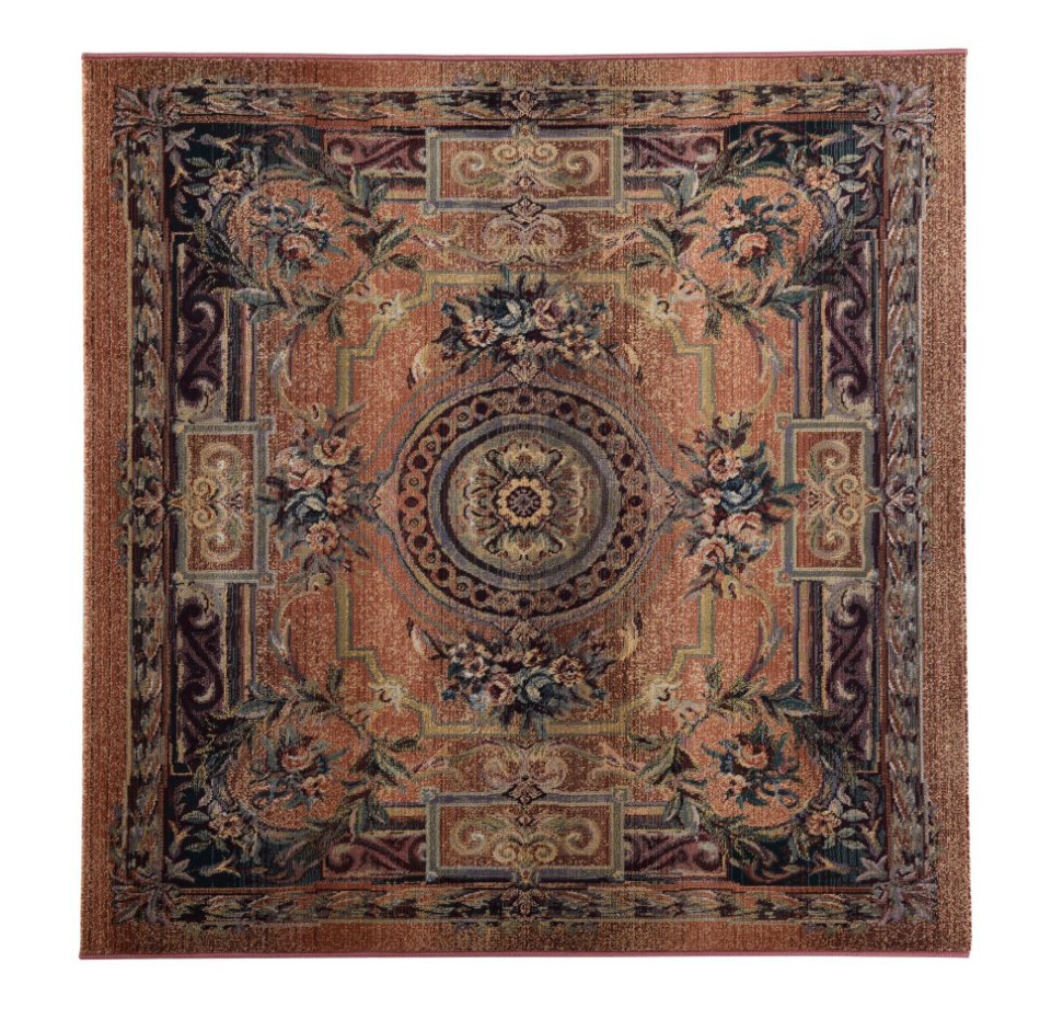 Tapis Gabiro Medaillon, tissé, rond