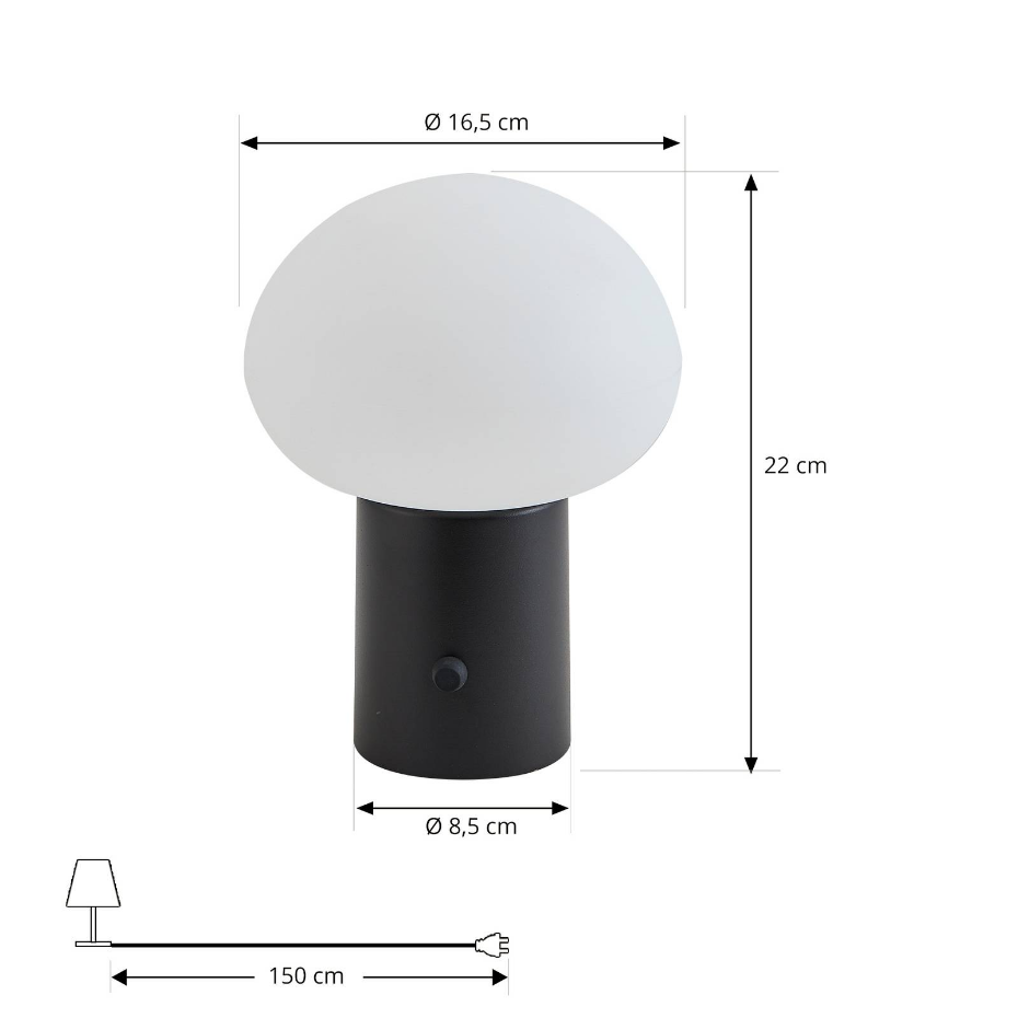 Luminaire de terrasse en aluminium moderneLED