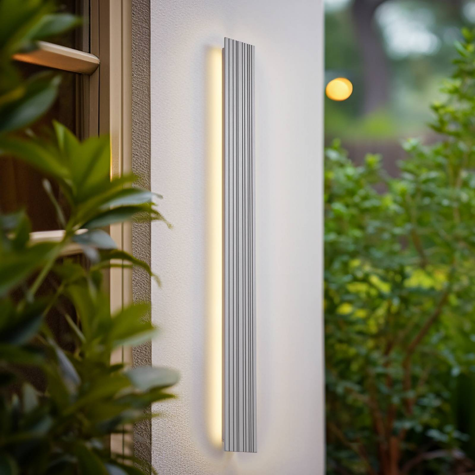 Applique extérieure en aluminium moderneLED