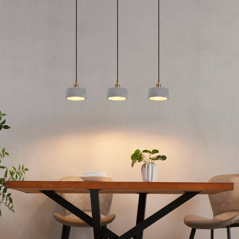 Petite suspension en béton brut - LIKO