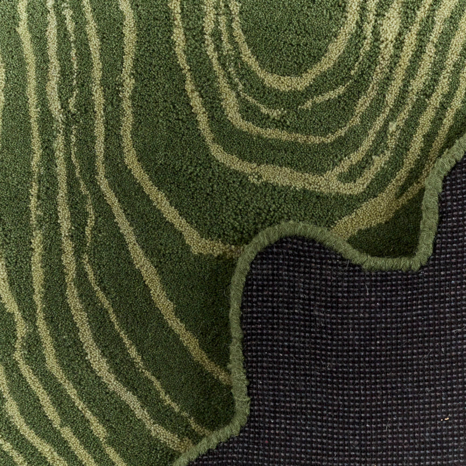 Tapis fait main en laine et coton Pantone