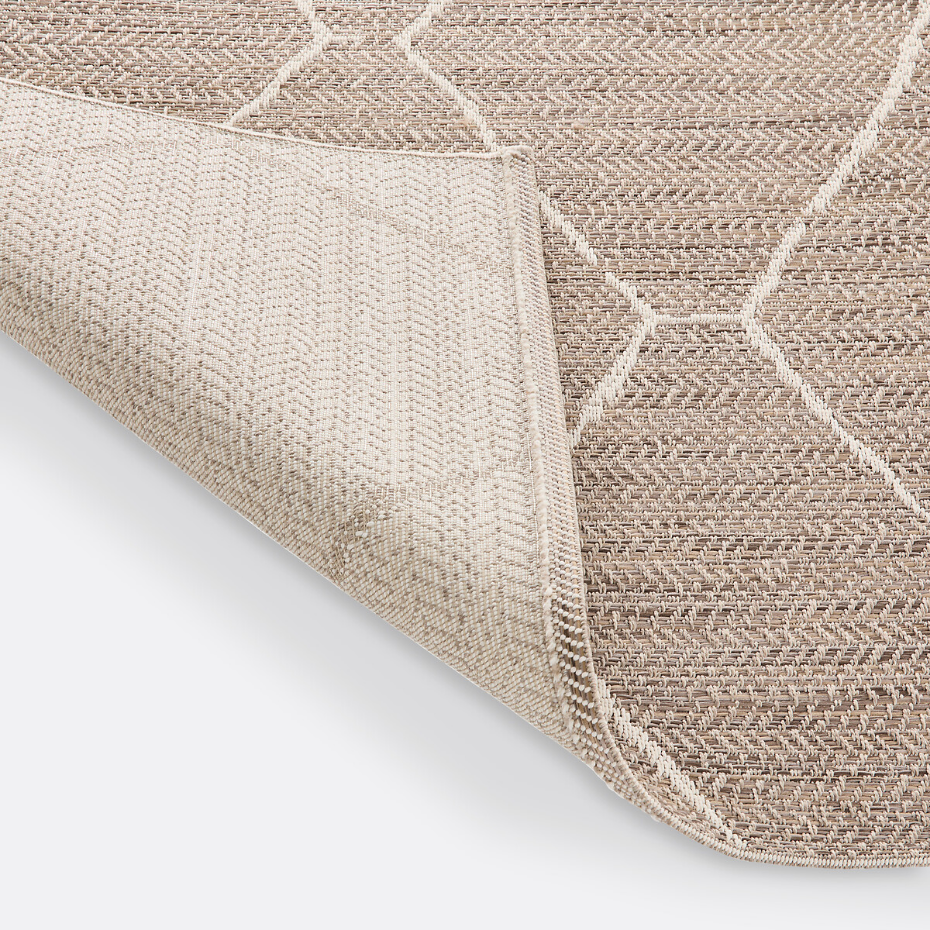 Tapis tissé plat intérieur extérieur, Helga