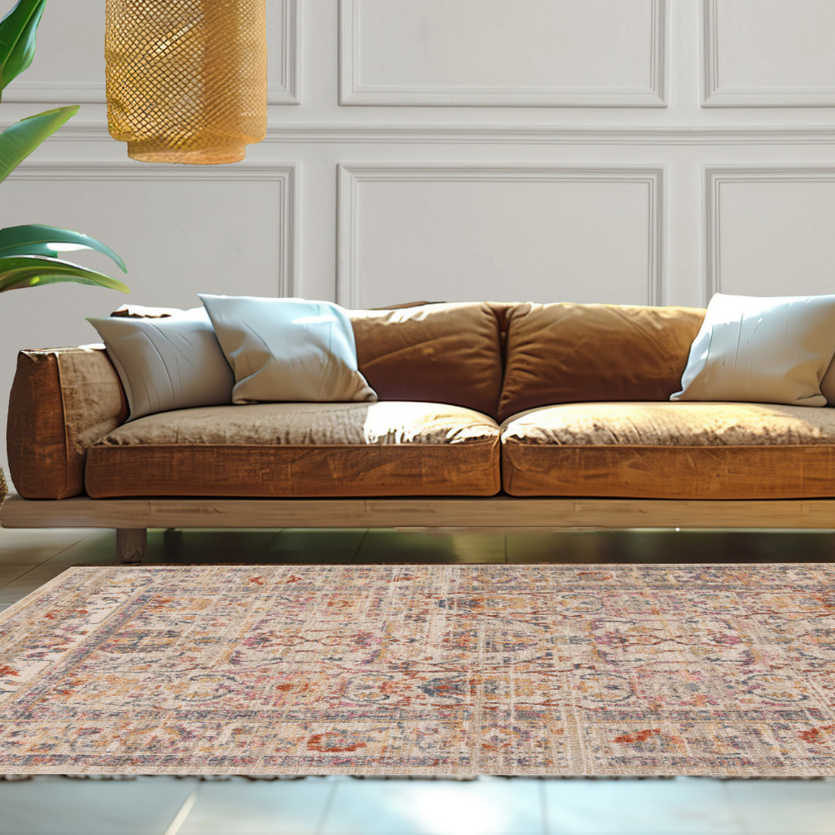 Tapis décoration d'intérieur vintage MARRAKECH