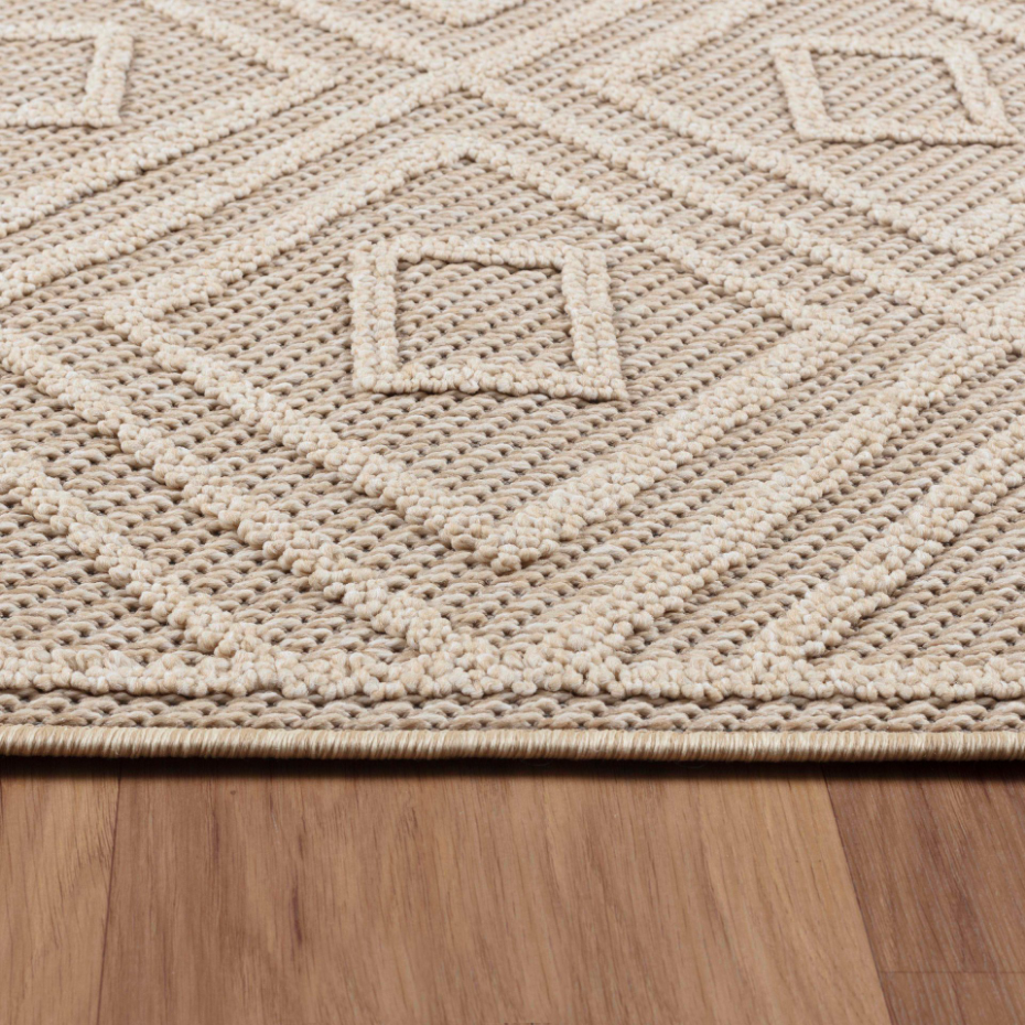 Tapis intérieur extérieur à motif graphique PATARA