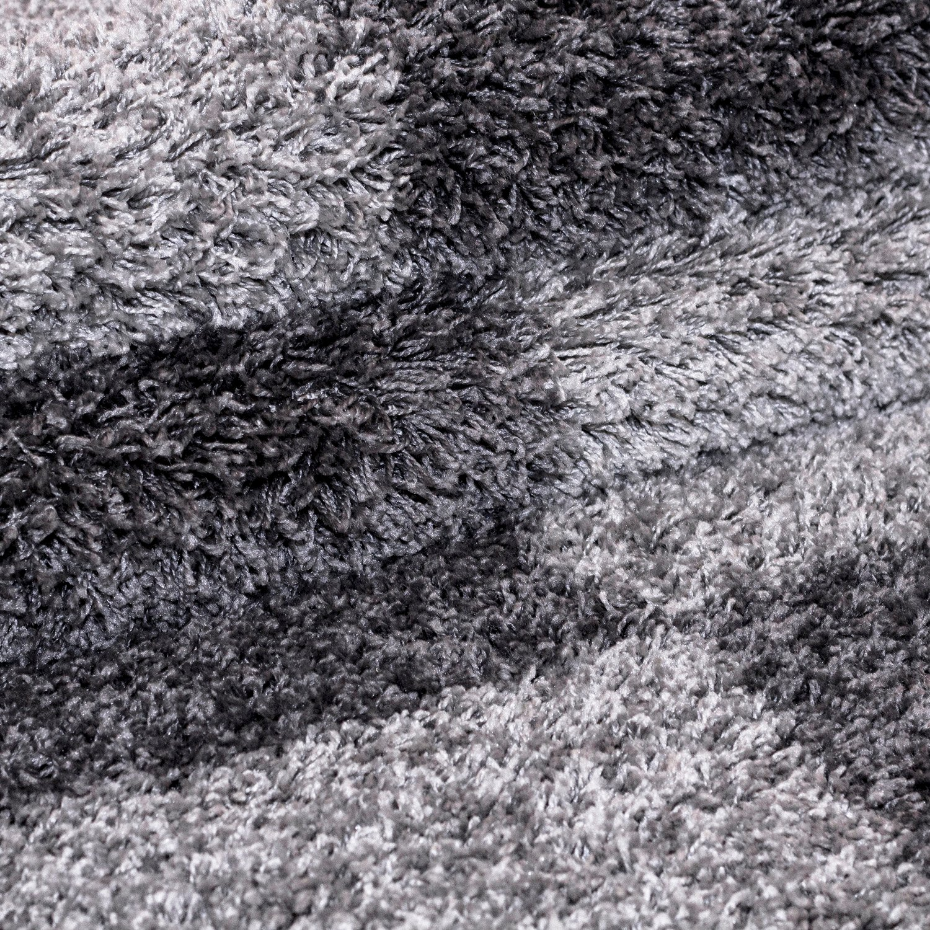 Tapis shaggy à motif géométrique GALA