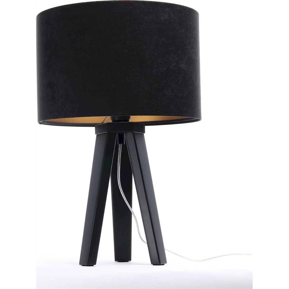 Lampe de chevet en bois Glamour