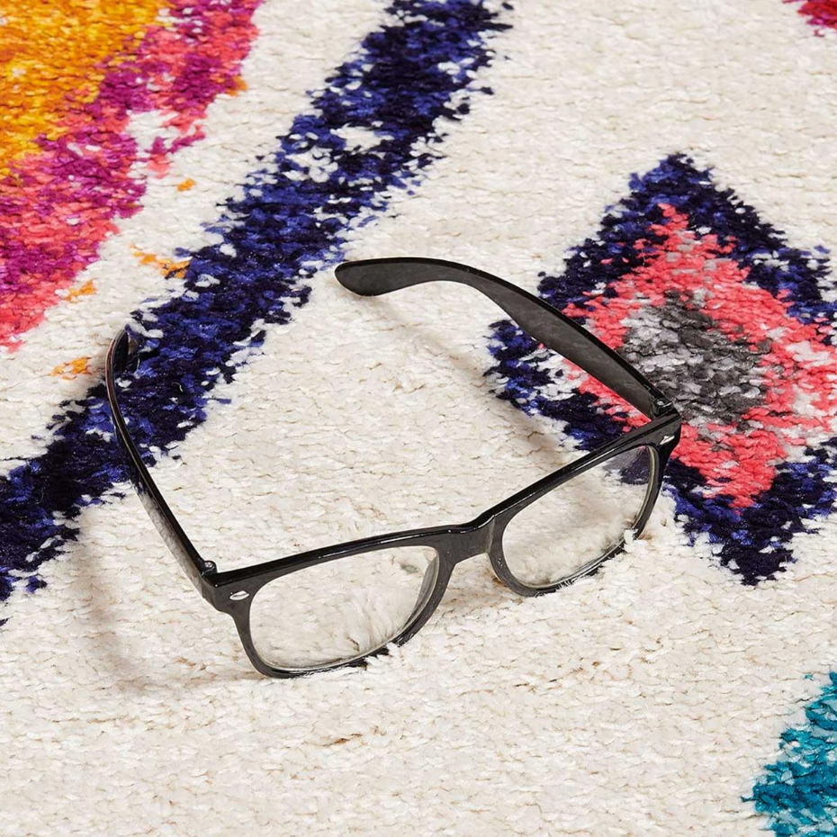 Tapis berbère tissé motif ethnic LYN5 OURIKA F