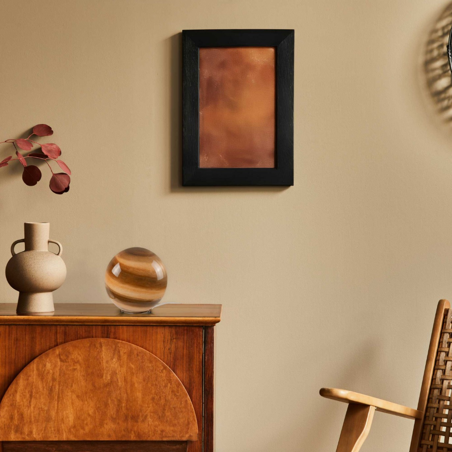 Lampe à poser en verre & métal, ASTROLIS PM