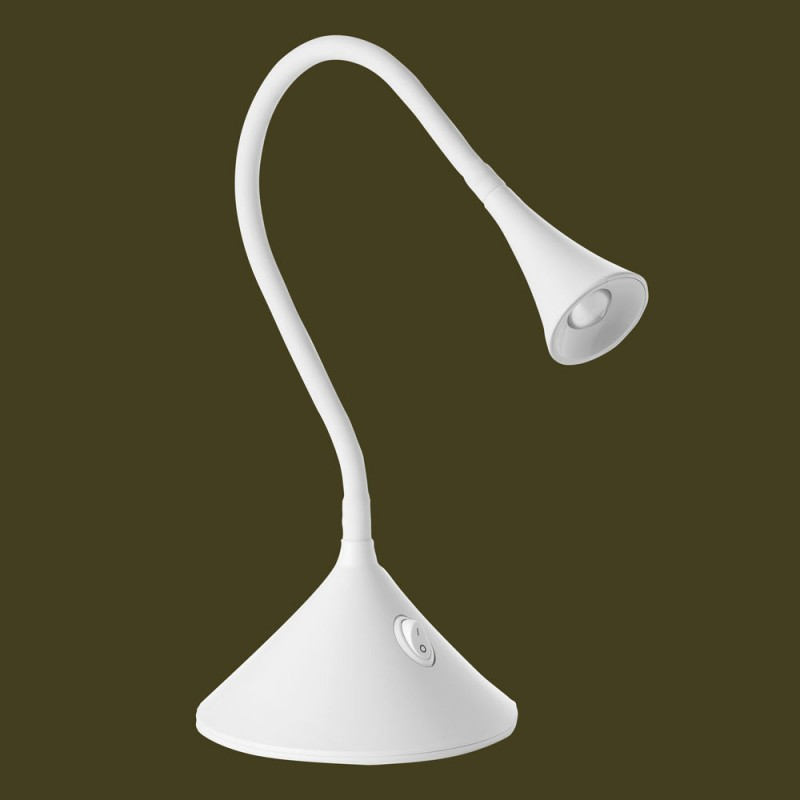 Lampe De Bureau Led Blanche Inspire Ou Spot Mural
