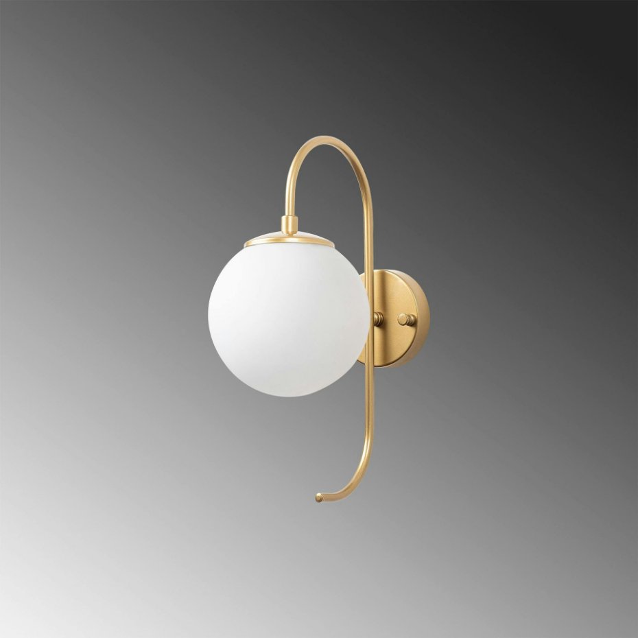 Applique murale globe et tige SIERRE
