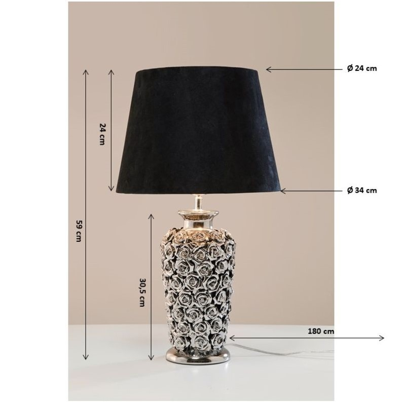 Lampe roses