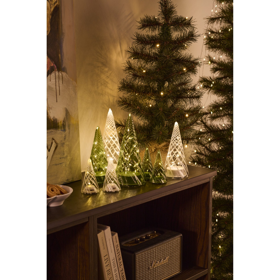 Lot de 2 sapins LED Vilma