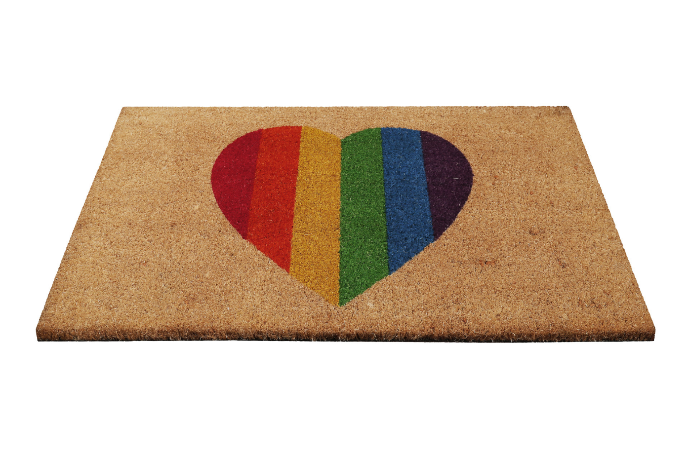 Paillasson motif  coco antidéparant ,  Home Is Where Your Heart Is