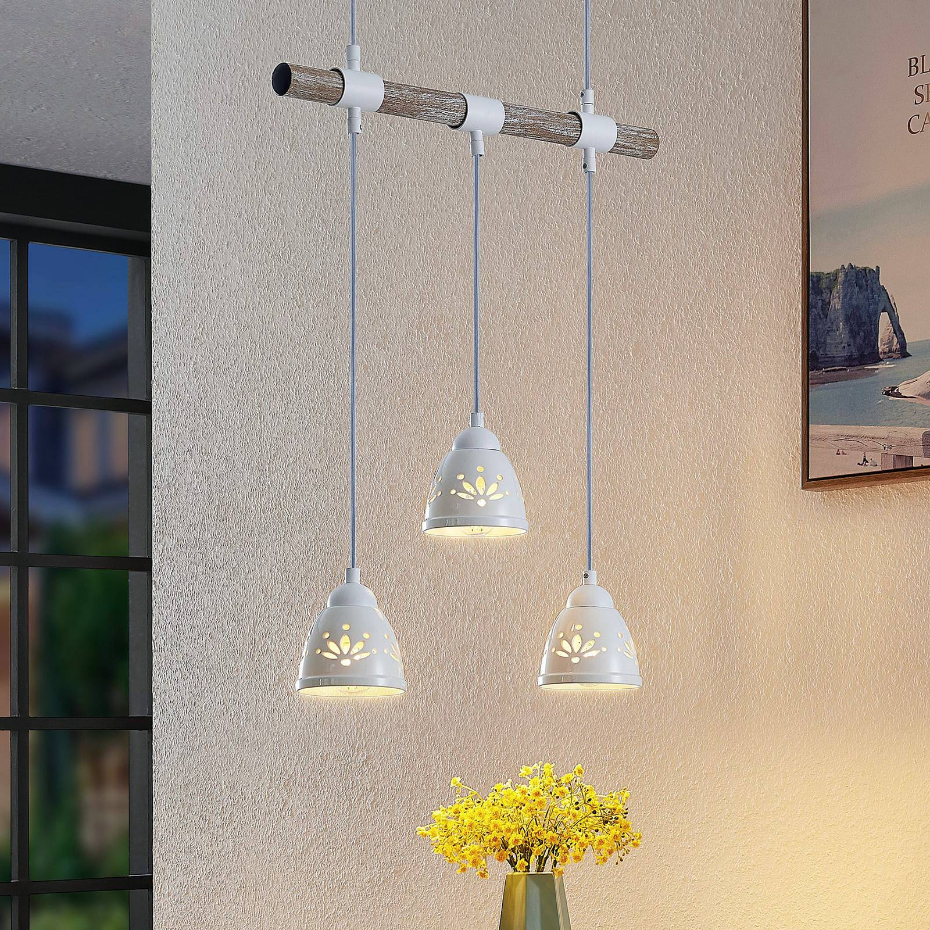 Suspension en bois traditionnelle, Pimana