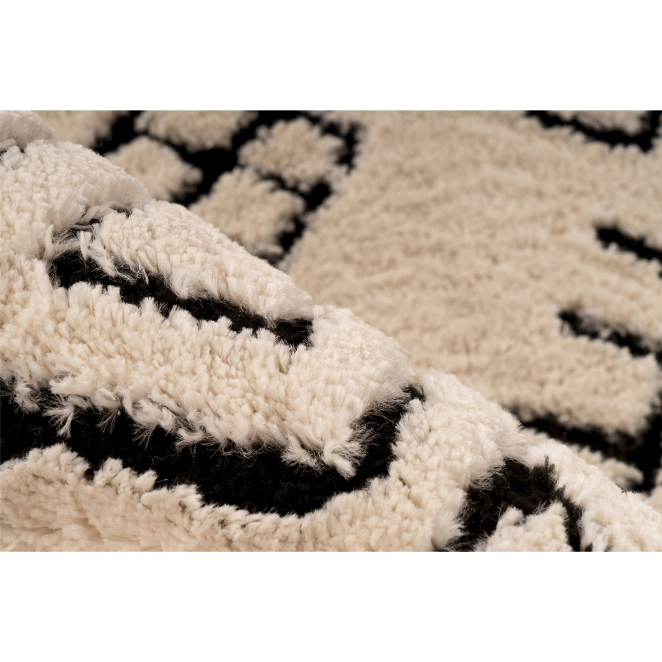 Tapis rectangulaire en polypropylène ethno