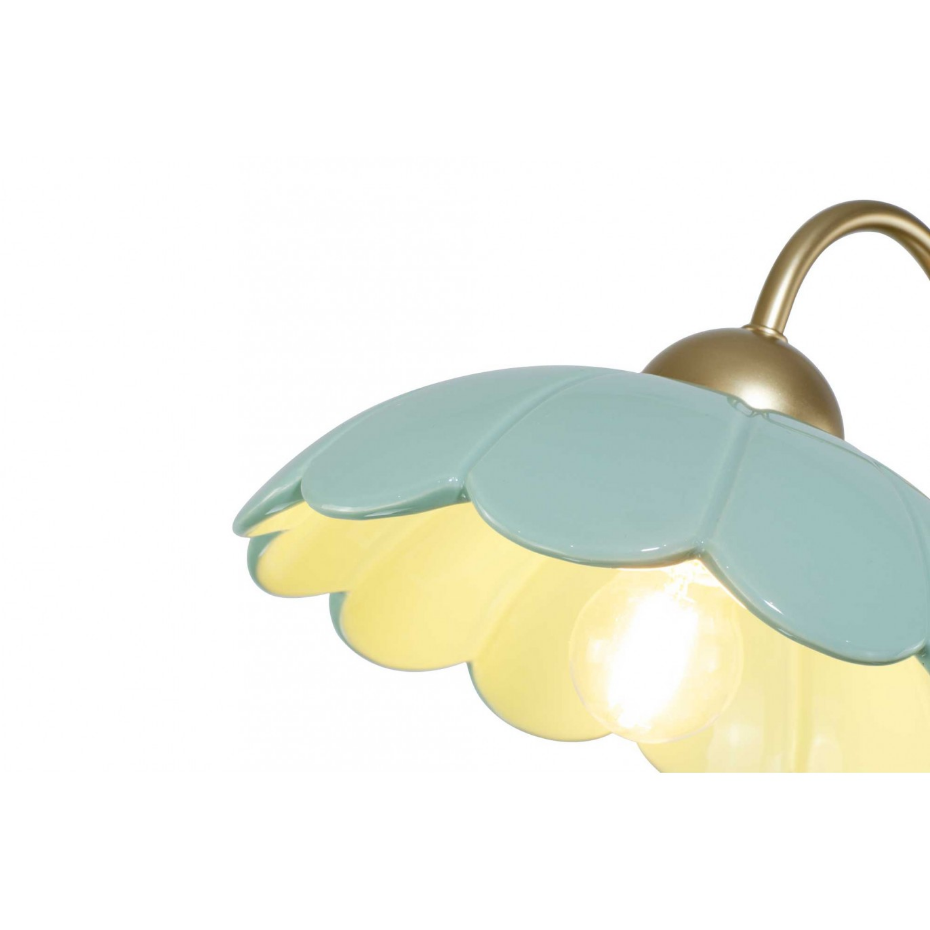 Lampe à poser en métal & céramique, CLARIS