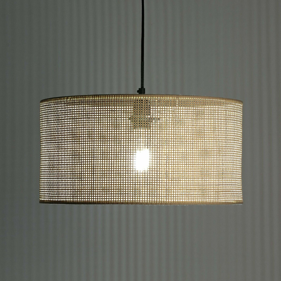 Suspension / Abat-jour en cannage Ø40 cm, Dolkie